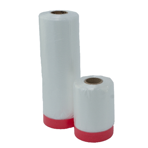 PMK 6205 - Washi Tape RED + Masking Film, 550mm x 33Metres