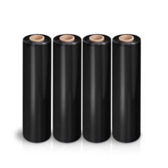 GHN 21 - Stretch film, black, 50cm x 300Metres