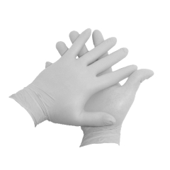 NHS 1007 - Nitrile disposable gloves, size 7(S)