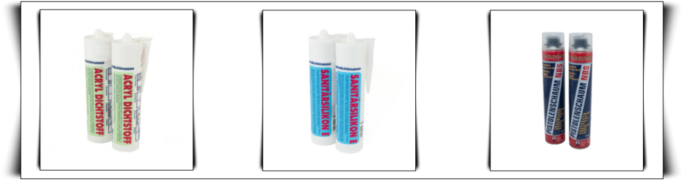 Pistolen für Acryl & Silikon & Schaum