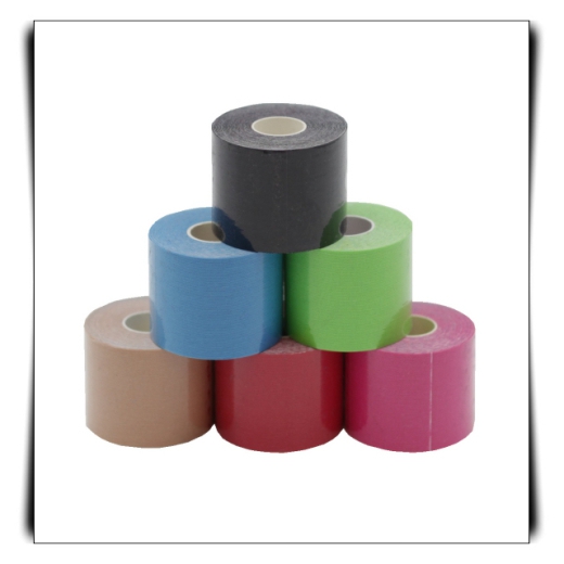 KTM 6 - 6 Rollen Kinesiologieband, farblich gemischt, 50mm x 5m