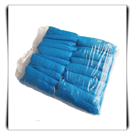 UZS 100 - 100 Stück Überziehschuhe, 15cm x41cm, blau