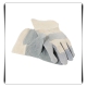 RHS 120 - 1 Paar Profi Volllederhandschuhe, grau-beige, Unisex