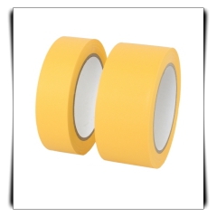 PQW 68 - Putzerband "Quer-Gerillt", gelb, 50mm x 33m